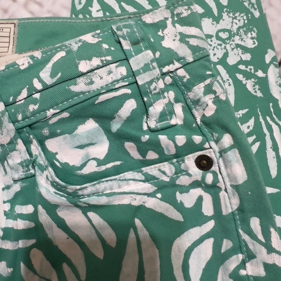 DVF x Current Elliot Graphic Classic fit skinny Jeans size 25 NWT - Picture 11 of 14